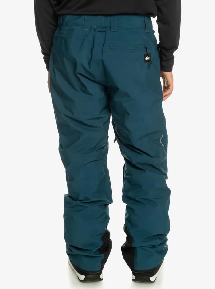 Quiksilver Forever Stretch GORETEX Snow Pants Majolica Blue Mens Snow Pants Quiksilver Forever Stretch GORETEX Snow Pants Majolica Blue Mens Snow Pants