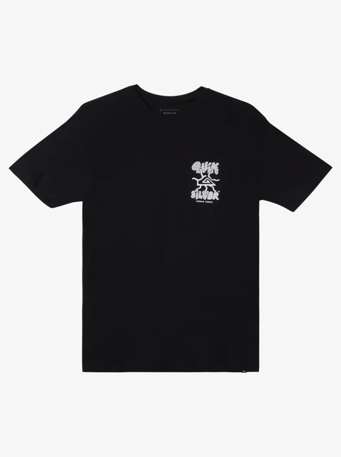 Quiksilver Global Force TShirt Black Mens Tees
