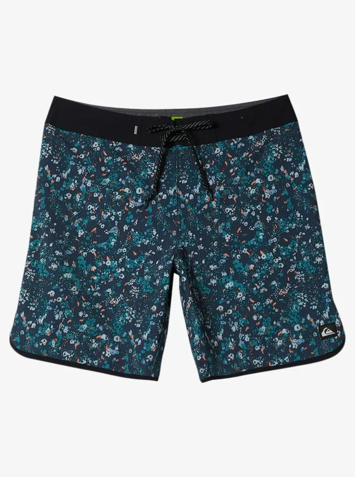 Quiksilver Highline Scallop 19034 Boardshorts Dark Navy Mens Boardshorts