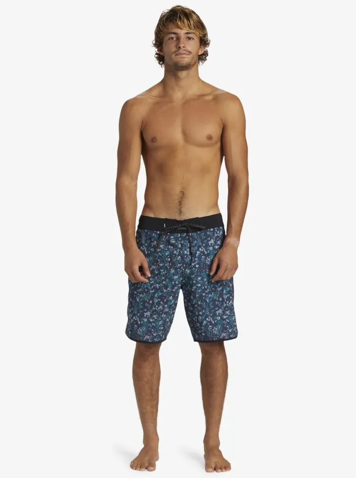 Quiksilver Highline Scallop 19034 Boardshorts Dark Navy Mens Boardshorts Quiksilver Highline Scallop 19034 Boardshorts Dark Navy Mens Boardshorts