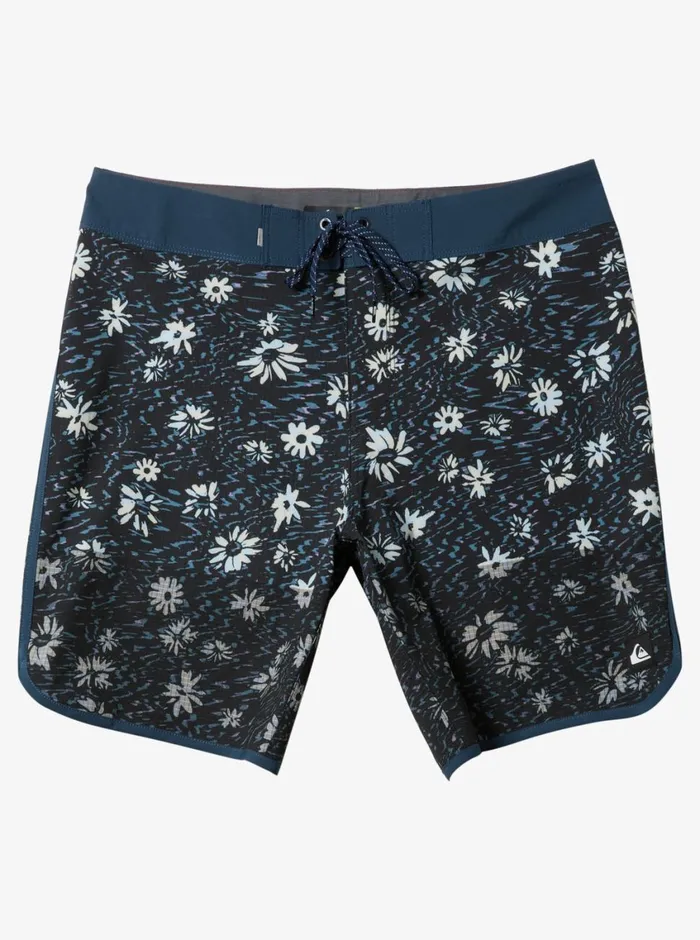 Quiksilver Highline Scallop 19034 Boardshorts Midnight Navy Mens Shorts and Amphibians Quiksilver Highline Scallop 19034 Boardshorts Midnight Navy Mens Shorts and Amphibians