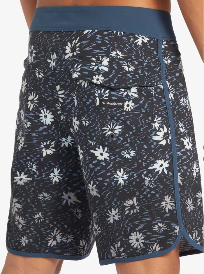 Quiksilver Highline Scallop 19034 Boardshorts Midnight Navy Mens Shorts and Amphibians Quiksilver Highline Scallop 19034 Boardshorts Midnight Navy Mens Shorts and Amphibians