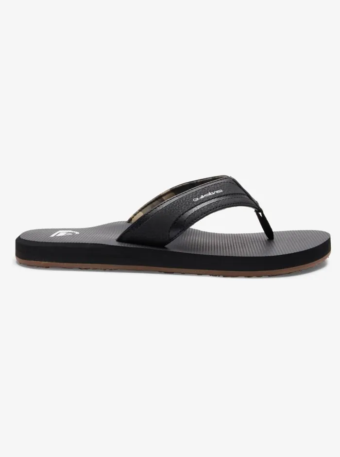 Quiksilver Island Oasis Sandals Blackblackbrown Mens Sandals Quiksilver Island Oasis Sandals Blackblackbrown Mens Sandals