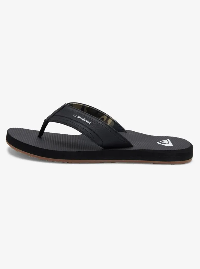 Quiksilver Island Oasis Sandals Blackblackbrown Mens Sandals Quiksilver Island Oasis Sandals Blackblackbrown Mens Sandals