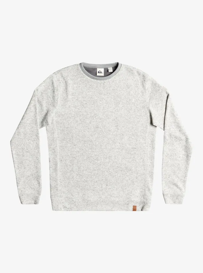 Quiksilver Keller Crewneck Sweatshirt Light Grey Heather Mens Sweatshirts and Hoodies Quiksilver Keller Crewneck Sweatshirt Light Grey Heather Mens Sweatshirts and Hoodies