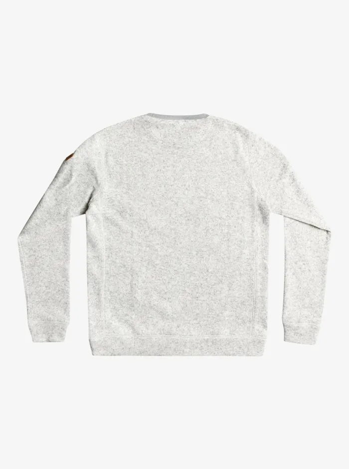 Quiksilver Keller Crewneck Sweatshirt Light Grey Heather Mens Sweatshirts and Hoodies Quiksilver Keller Crewneck Sweatshirt Light Grey Heather Mens Sweatshirts and Hoodies