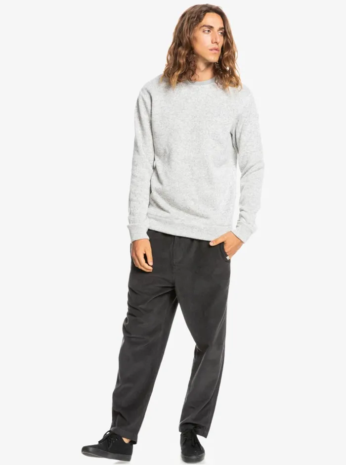 Quiksilver Keller Crewneck Sweatshirt Light Grey Heather Mens Sweatshirts and Hoodies Quiksilver Keller Crewneck Sweatshirt Light Grey Heather Mens Sweatshirts and Hoodies