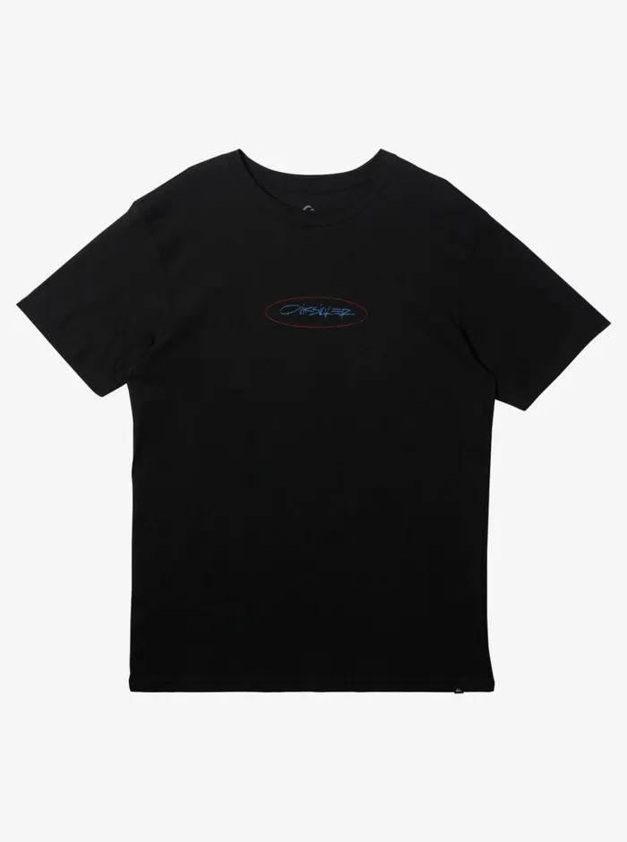 Quiksilver Level Up TShirt Black Mens Tees