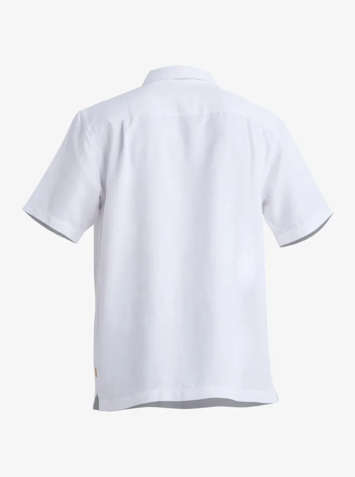 Quiksilver Manele Bay Short Sleeve Shirt White MensWaterman Shirts and Polos Quiksilver Manele Bay Short Sleeve Shirt White MensWaterman Shirts and Polos