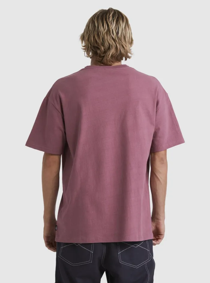 Quiksilver Mercury TShirt Crushed Berry Mens Tees Quiksilver Mercury TShirt Crushed Berry Mens Tees