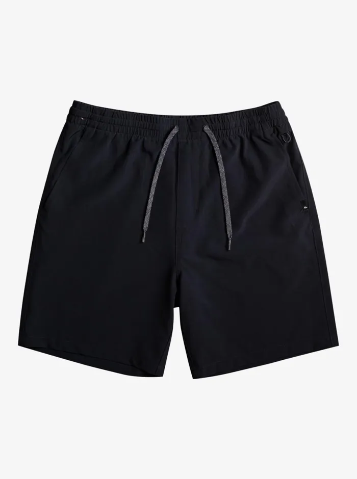 Quiksilver Ocean Elastic Waist 18034 Amphibian Shorts Black Mens Shorts and Amphibians Quiksilver Ocean Elastic Waist 18034 Amphibian Shorts Black Mens Shorts and Amphibians