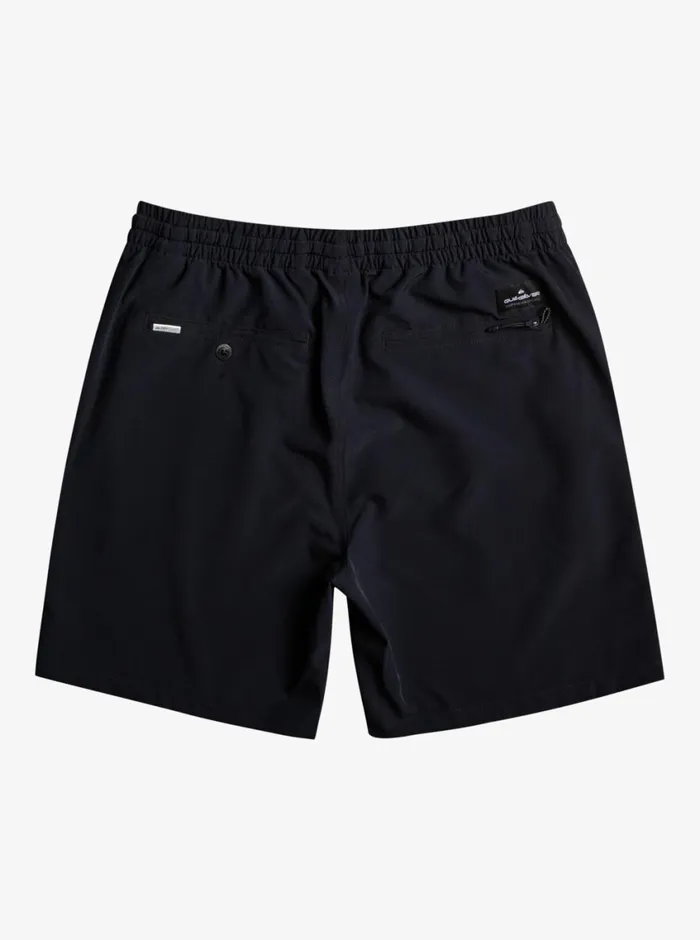 Quiksilver Ocean Elastic Waist 18034 Amphibian Shorts Black Mens Shorts and Amphibians Quiksilver Ocean Elastic Waist 18034 Amphibian Shorts Black Mens Shorts and Amphibians
