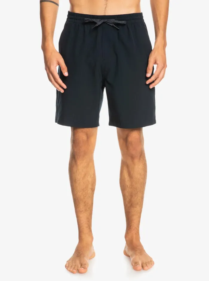 Quiksilver Ocean Elastic Waist 18034 Amphibian Shorts Black Mens Shorts and Amphibians Quiksilver Ocean Elastic Waist 18034 Amphibian Shorts Black Mens Shorts and Amphibians