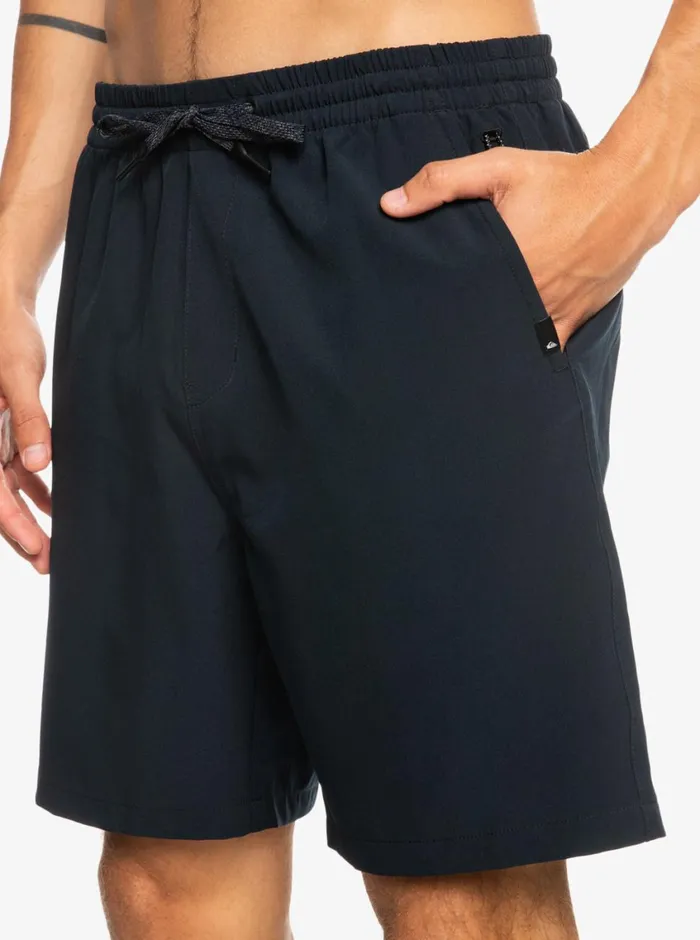 Quiksilver Ocean Elastic Waist 18034 Amphibian Shorts Black Mens Shorts and Amphibians Quiksilver Ocean Elastic Waist 18034 Amphibian Shorts Black Mens Shorts and Amphibians