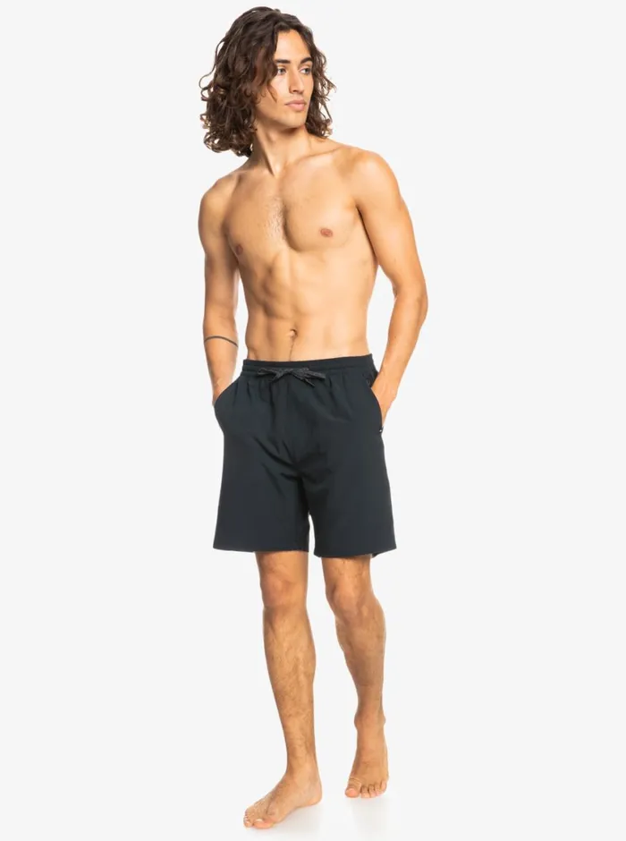 Quiksilver Ocean Elastic Waist 18034 Amphibian Shorts Black Mens Shorts and Amphibians Quiksilver Ocean Elastic Waist 18034 Amphibian Shorts Black Mens Shorts and Amphibians