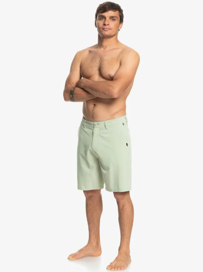 Quiksilver Ocean Union Amphibian 20034 Hybrid Shorts Desert Sage Mens Shorts and Amphibians