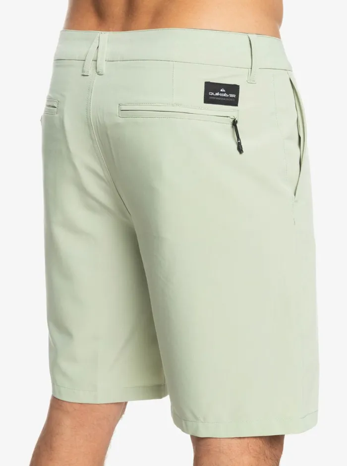 Quiksilver Ocean Union Amphibian 20034 Hybrid Shorts Desert Sage Mens Shorts and Amphibians