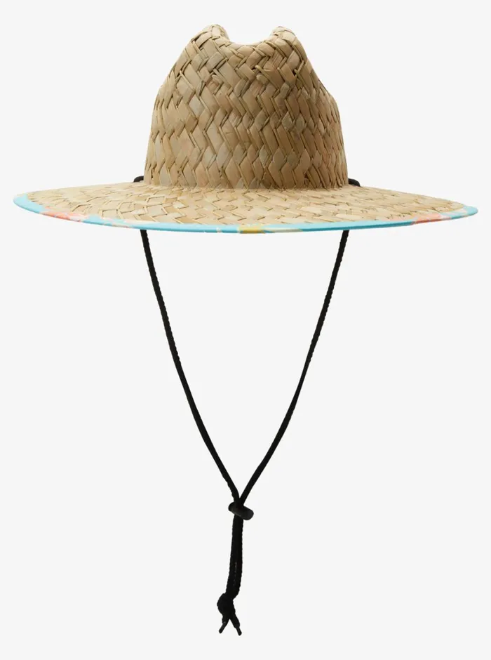 Quiksilver Outsider Straw Lifeguard Hat Blue Radiance Mens Hats Quiksilver Outsider Straw Lifeguard Hat Blue Radiance Mens Hats