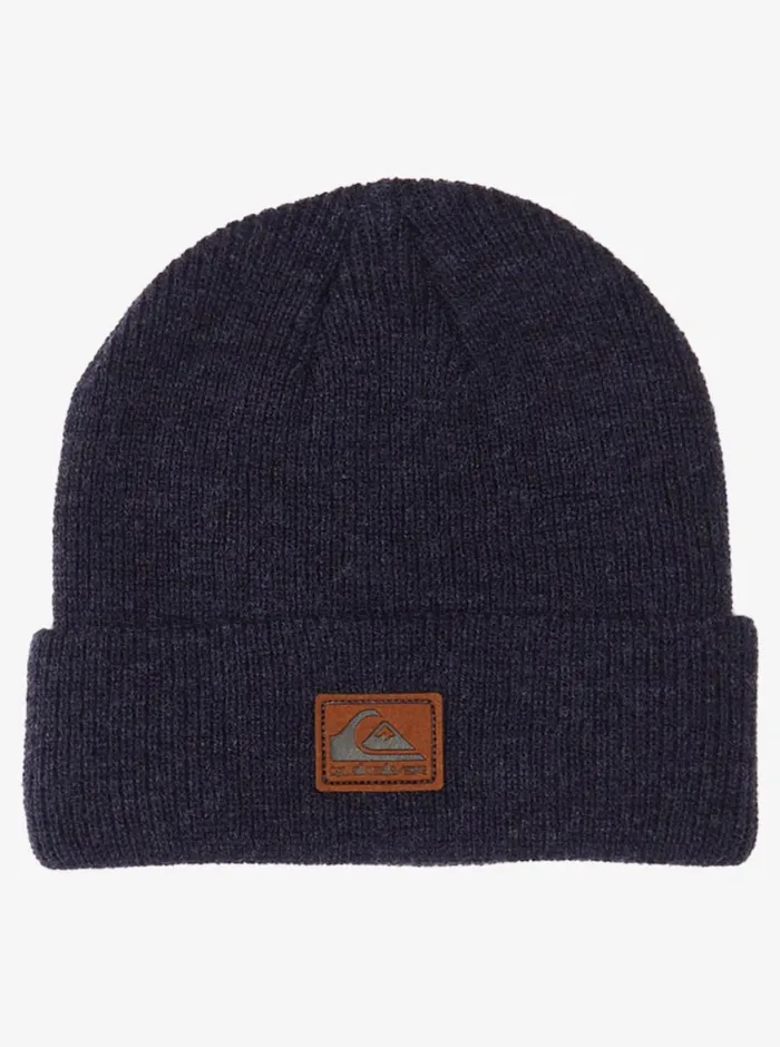 Quiksilver Performer Cuff Beanie Navy Blazer Heather Mens Accessories