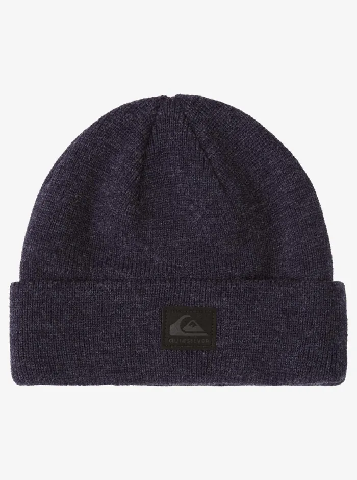 Quiksilver Performer Cuff Beanie Navy Blazer Heather Mens Accessories Quiksilver Performer Cuff Beanie Navy Blazer Heather Mens Accessories