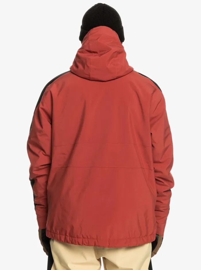 Quiksilver Radicalo Technical Snow Jacket Marsala Mens Snow Jackets