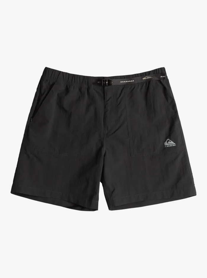 Quiksilver Run Ashore 18034 Walk Shorts Tarmac Mens Shorts and Amphibians