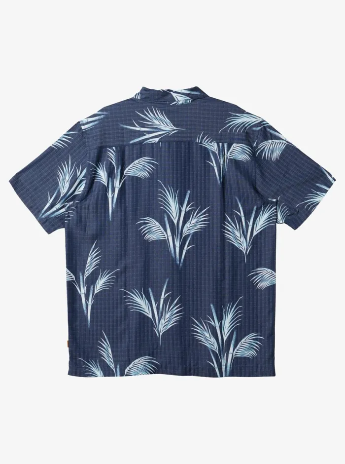 Quiksilver Skipped Out Woven Shirt Estate Blue Skippe Out MensWaterman Shirts and Polos