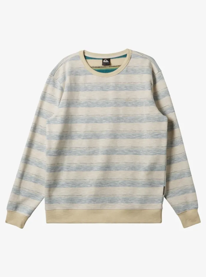 Quiksilver Steady Crew Pullover Sweatshirt Oyster White Steady Crew Mens Sweatshirts and Hoodies Quiksilver Steady Crew Pullover Sweatshirt Oyster White Steady Crew Mens Sweatshirts and Hoodies