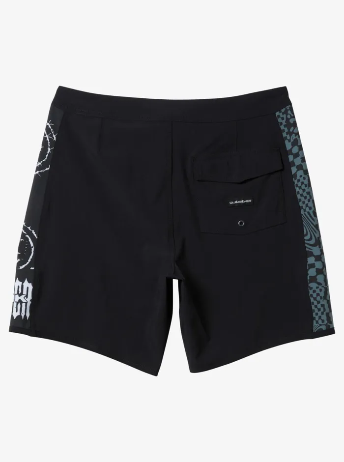 Quiksilver Surfsilk Arch 18034 Boardshorts Black Mens Shorts and Amphibians Quiksilver Surfsilk Arch 18034 Boardshorts Black Mens Shorts and Amphibians