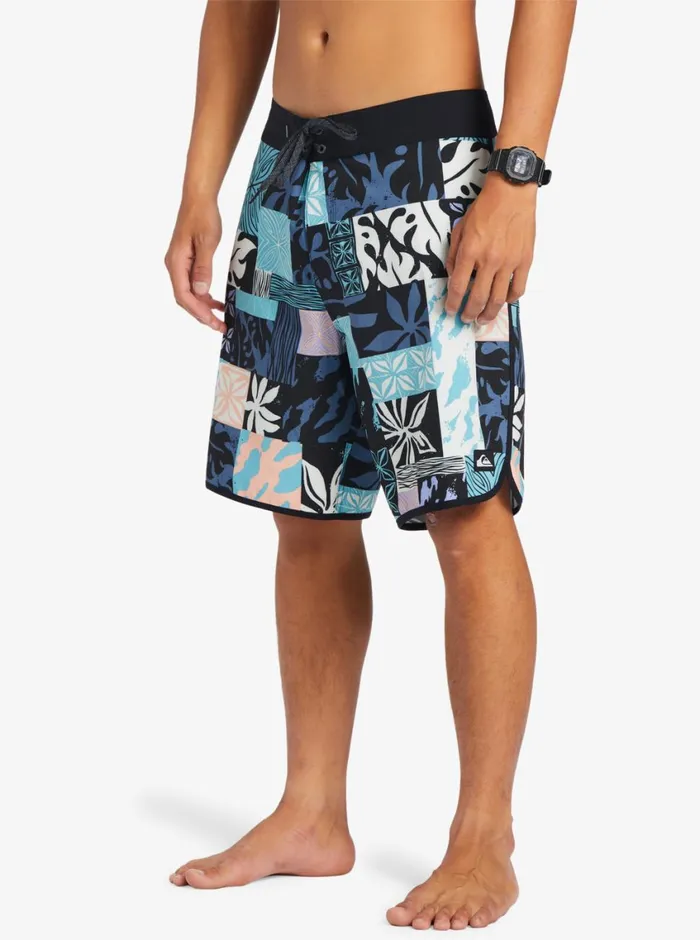 Quiksilver Surfsilk Hawaii Scallop 19034 Boardshorts Black Mens Shorts and Amphibians Quiksilver Surfsilk Hawaii Scallop 19034 Boardshorts Black Mens Shorts and Amphibians
