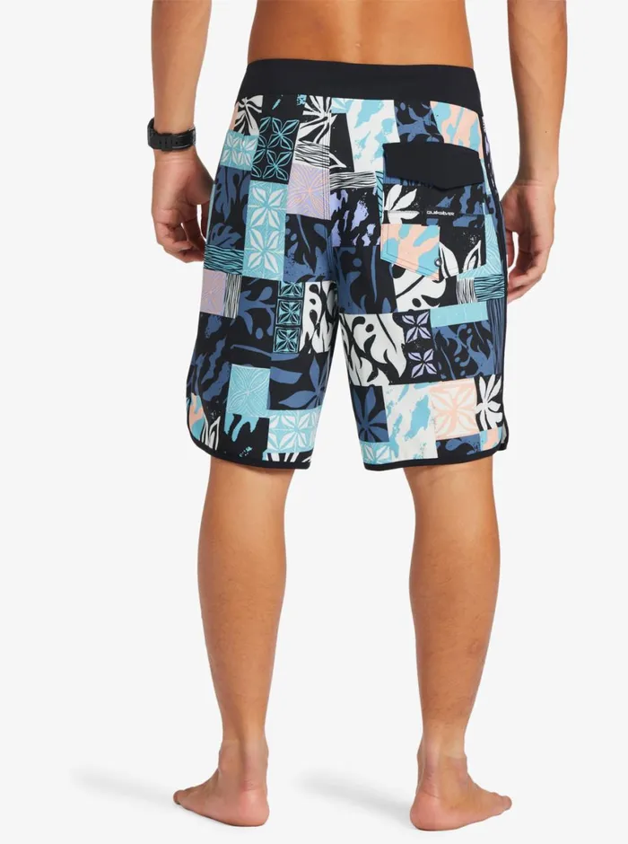 Quiksilver Surfsilk Hawaii Scallop 19034 Boardshorts Black Mens Shorts and Amphibians Quiksilver Surfsilk Hawaii Scallop 19034 Boardshorts Black Mens Shorts and Amphibians