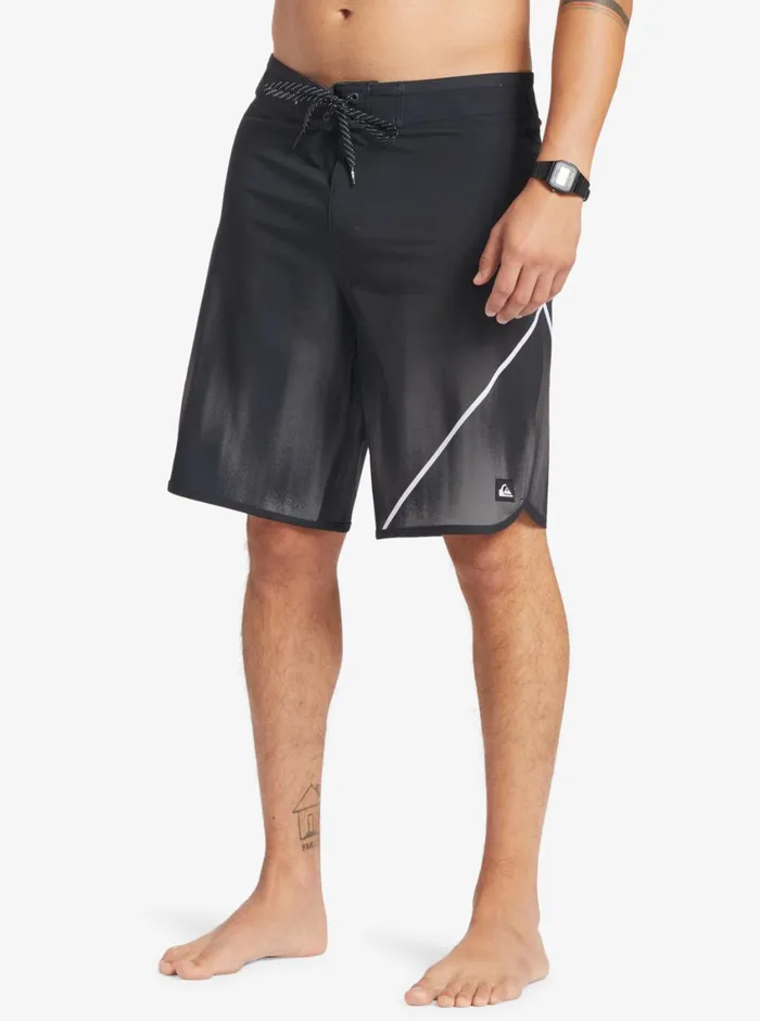 Quiksilver Surfsilk New Wave 20034 Boardshorts Black Mens Shorts and Amphibians Quiksilver Surfsilk New Wave 20034 Boardshorts Black Mens Shorts and Amphibians