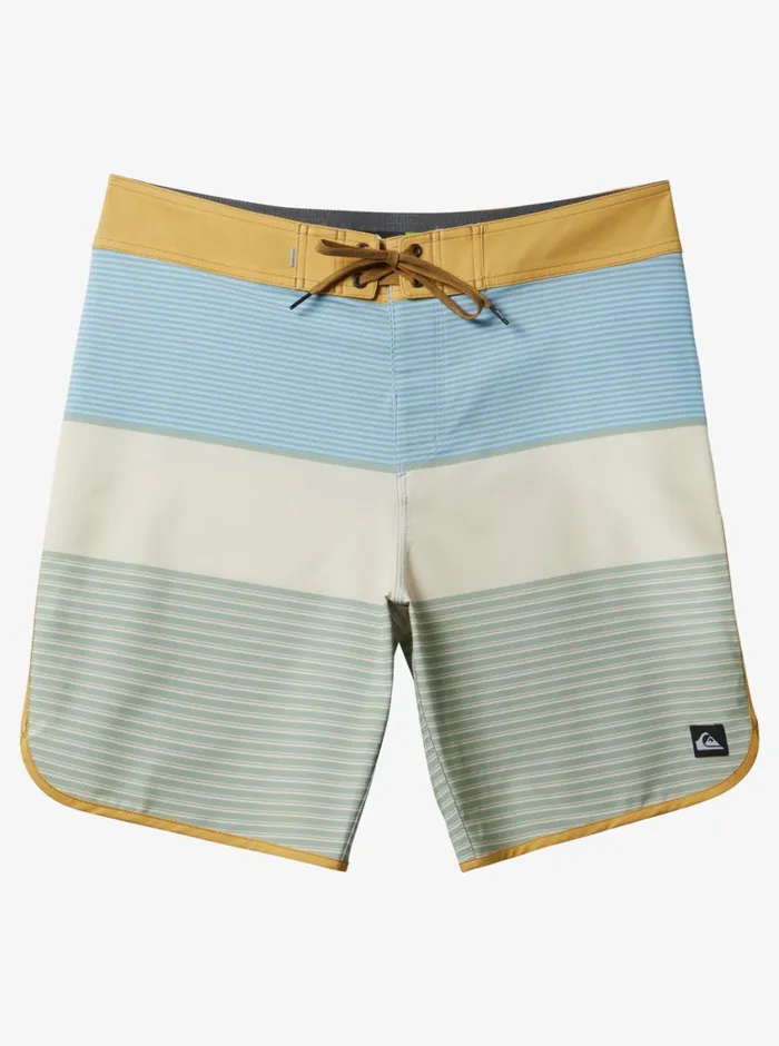 Quiksilver Surfsilk Tijuana 19034 Boardshorts Iceberg Green Mens Shorts and Amphibians