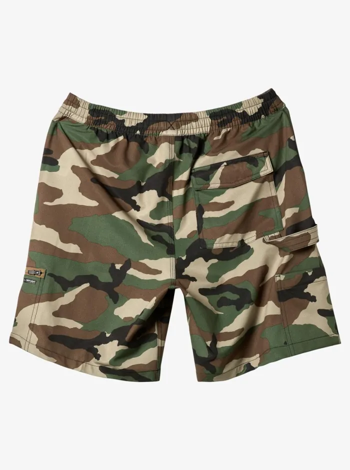 Quiksilver Taxer Cargo Amphibian 19034 Hybrid Shorts Camo Mens Shorts and Amphibians Quiksilver Taxer Cargo Amphibian 19034 Hybrid Shorts Camo Mens Shorts and Amphibians