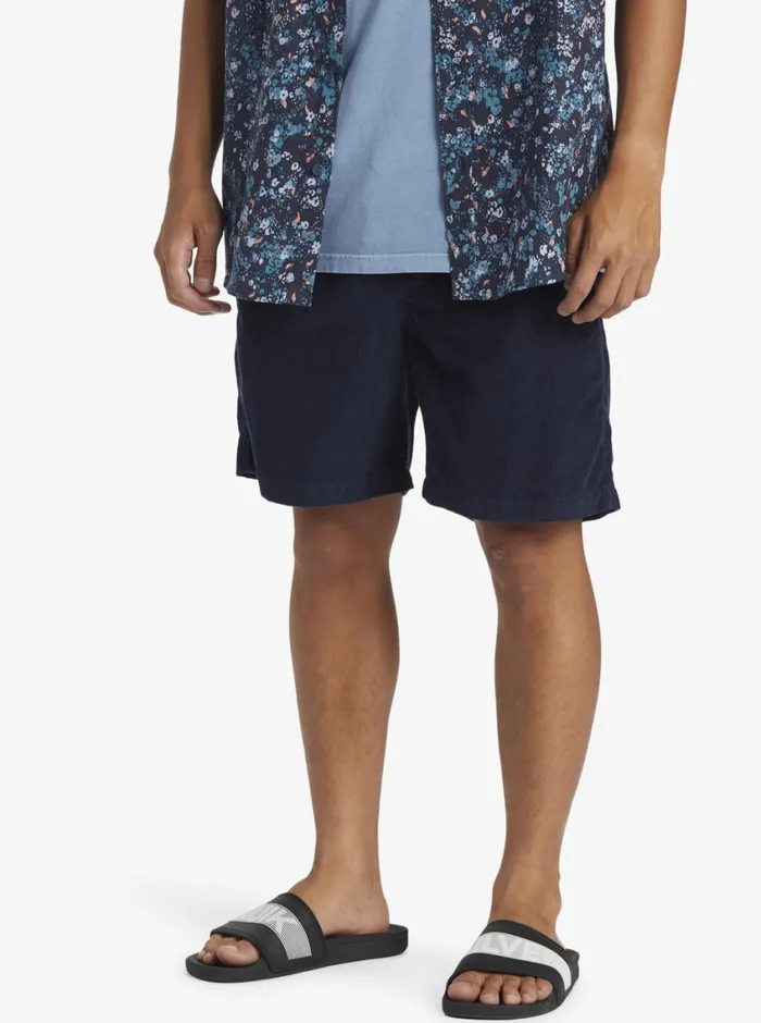 Quiksilver Taxer Corduroy Shorts Dark Navy Mens Shorts and Amphibians Quiksilver Taxer Corduroy Shorts Dark Navy Mens Shorts and Amphibians