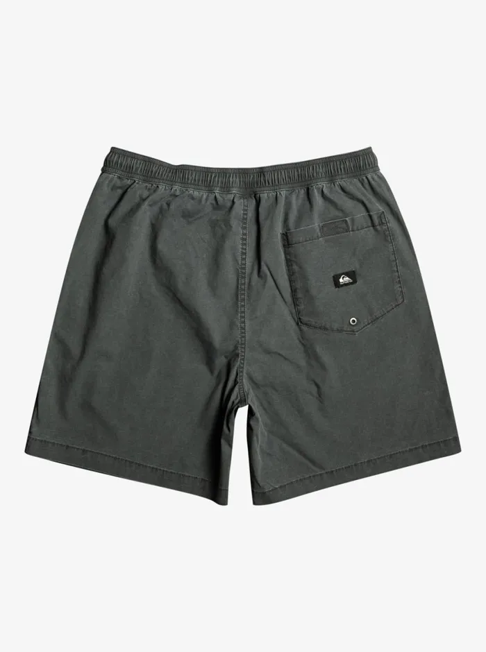 Quiksilver Taxer Elastic Waist Shorts Black Mens Shorts and Amphibians Quiksilver Taxer Elastic Waist Shorts Black Mens Shorts and Amphibians
