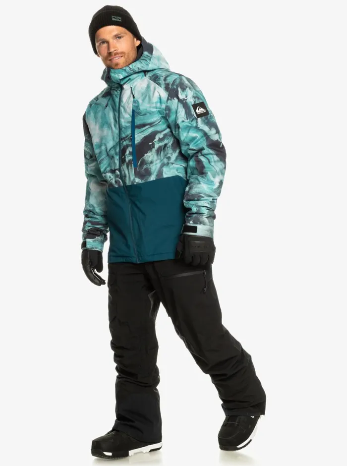 Quiksilver Utility Shell Black Snow Pants True Black Mens Snow Pants