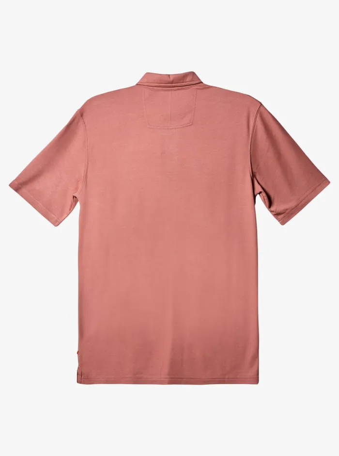 Quiksilver Waterpolo Short Sleeve Polo Shirt Ash Rose MensWaterman Shirts and Polos Quiksilver Waterpolo Short Sleeve Polo Shirt Ash Rose MensWaterman Shirts and Polos