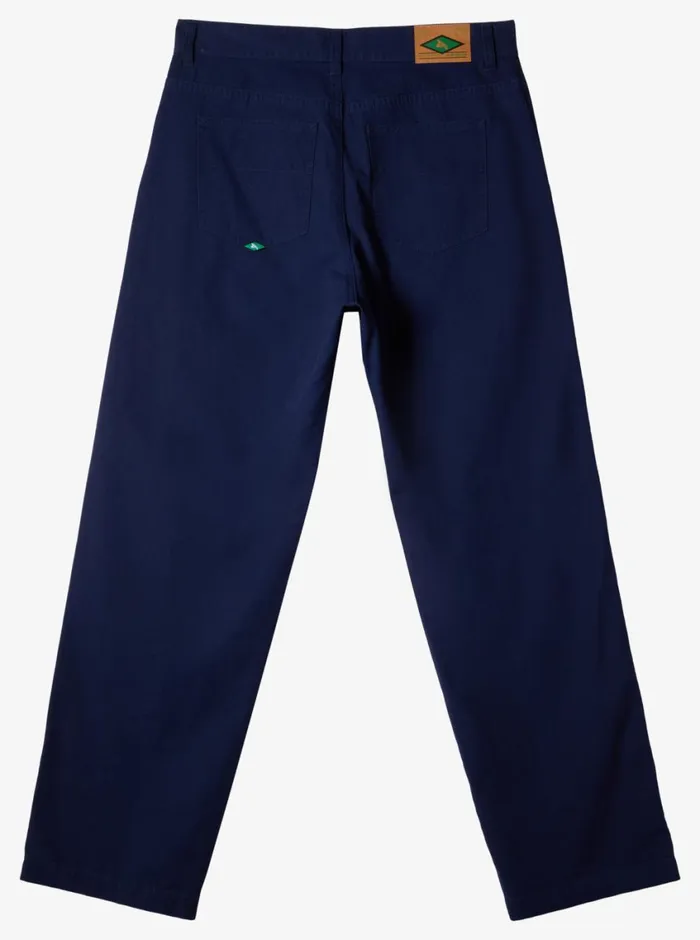 Quiksilver X Saturdays NYC Wide Leg Pants Ocean Mens Pants Quiksilver X Saturdays NYC Wide Leg Pants Ocean Mens Pants