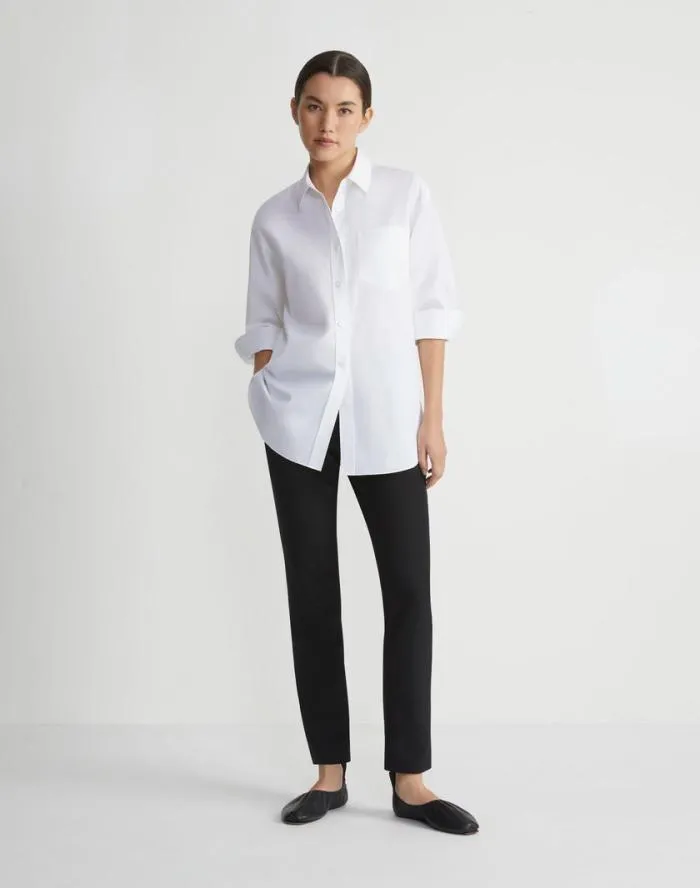 Ready To Wear Acclaimed Stretch Essex Slim Pant Black Lafayette 148 New York Pants and Shorts