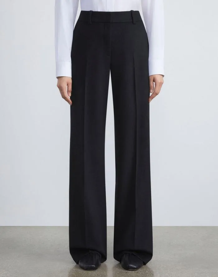 Ready To Wear Camel Hair Sullivan Pant Black Lafayette 148 New York Pants and Shorts