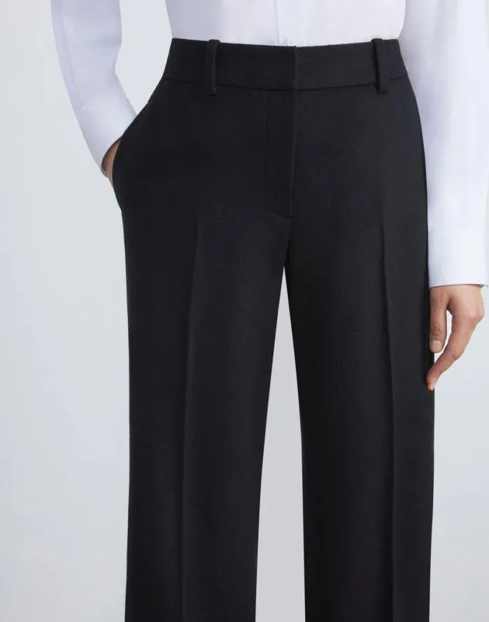 Ready To Wear Camel Hair Sullivan Pant Black Lafayette 148 New York Pants and Shorts