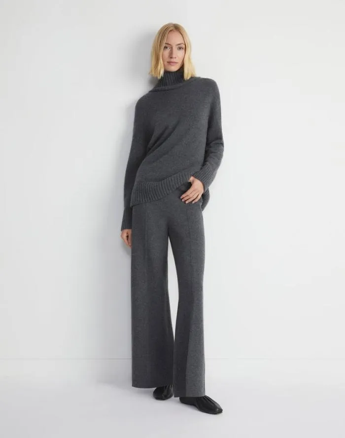 Ready To Wear Cashmere Stand Collar Sweater Black Lafayette 148 New York Sweaters and Knits