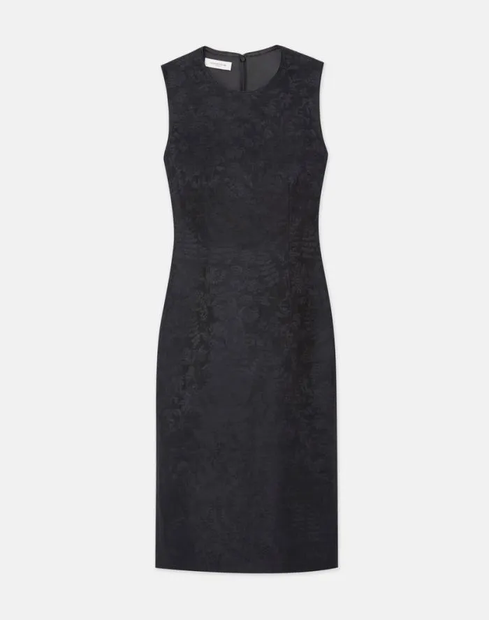 Ready To Wear Flora Bloom Jacquard WoolSilk Sheath Dress Black Lafayette 148 New York Dresses Ready To Wear Flora Bloom Jacquard WoolSilk Sheath Dress Black Lafayette 148 New York Dresses