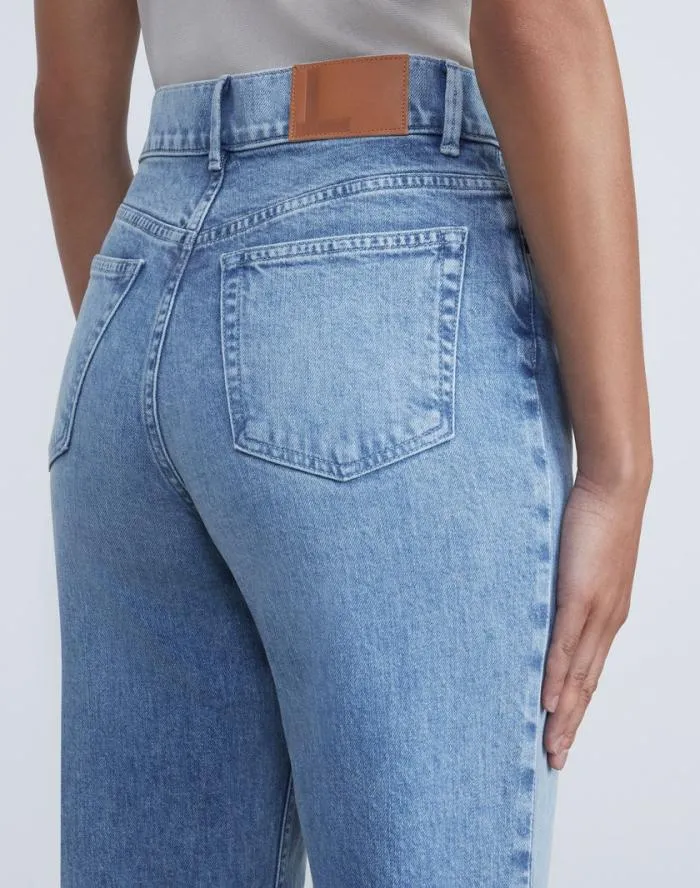 Ready To Wear L148 Denim York Jean Stonewash Blue Lafayette 148 New York Pants and Shorts