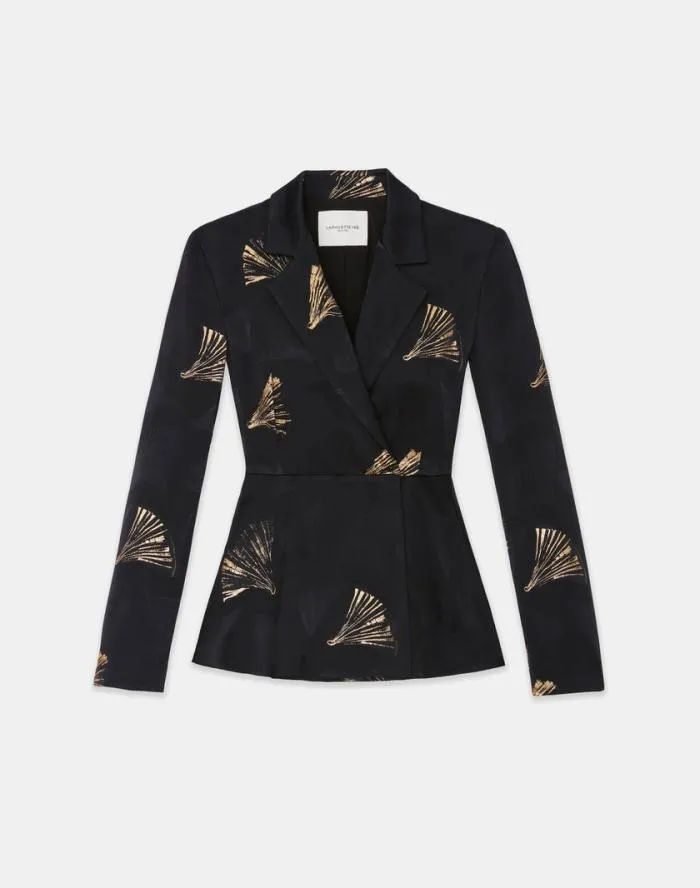 Ready To Wear Metallic Leafed Pages Jacquard Blazer Black Multi Lafayette 148 New York Jackets and Blazers Ready To Wear Metallic Leafed Pages Jacquard Blazer Black Multi Lafayette 148 New York Jackets and Blazers