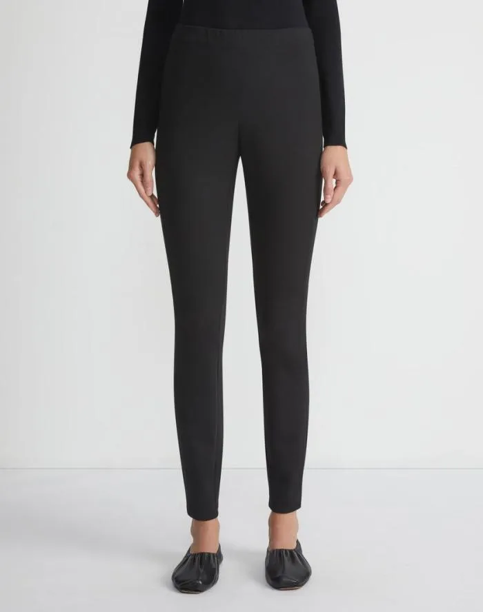 Ready To Wear Punto Milano Ryders Legging Black Lafayette 148 New York Pants and Shorts