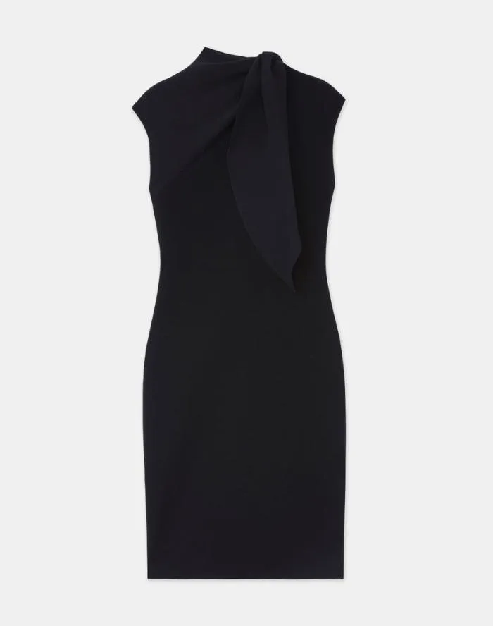 Ready To Wear Responsible Finesse Crepe Scarf Dress Black Lafayette 148 New York Dresses Ready To Wear Responsible Finesse Crepe Scarf Dress Black Lafayette 148 New York Dresses