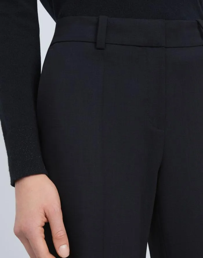 Ready To Wear Responsible Wool Double Face Gates Pant Black Lafayette 148 New York Pants and Shorts