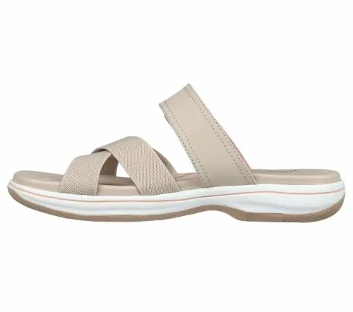 Relaxed Fit Bayshore 8211 Take It Easy Taupe Women SKECHERS Sandals